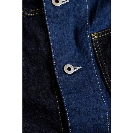 FDMTL（ファンダメンタル） 【】THIRD JACKET COVERALL RINSE