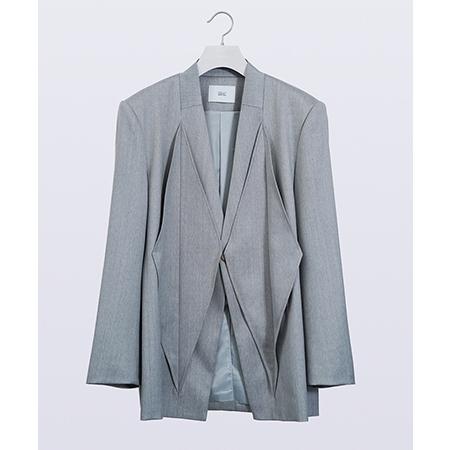 【HATRA(ハトラ)】Dia Tailored Jacket ジャケット(OU02-25fw)の画像