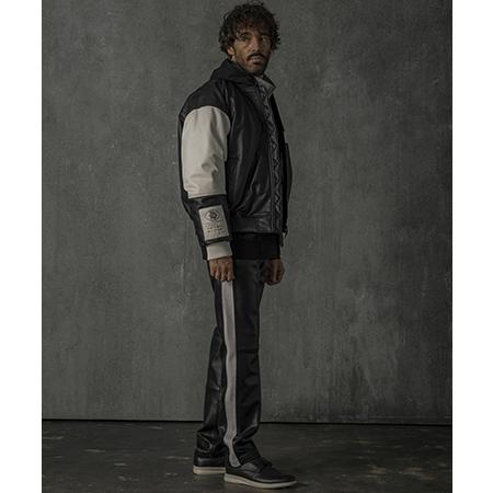 【C DIEM(カルペディエム)】Oversize Leather MA-1 レザージャケット(MSO-25102)の画像