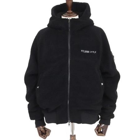 felkod（フィルコッド） 【】Soft Boa Hooded MA-1 MA-1ジャケット