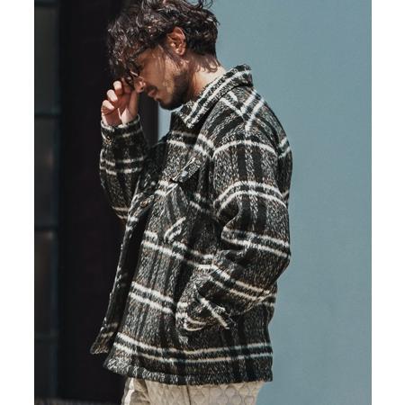 felkod（フィルコッド） 【】Shaggy Check CPO Jacket シャギー 