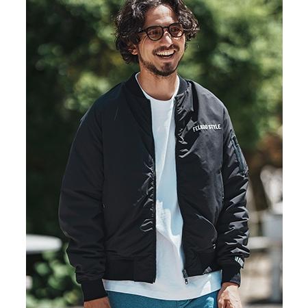 felkod（フィルコッド） 【】Puckering MA-1 MA-1ジャケット(F25A070