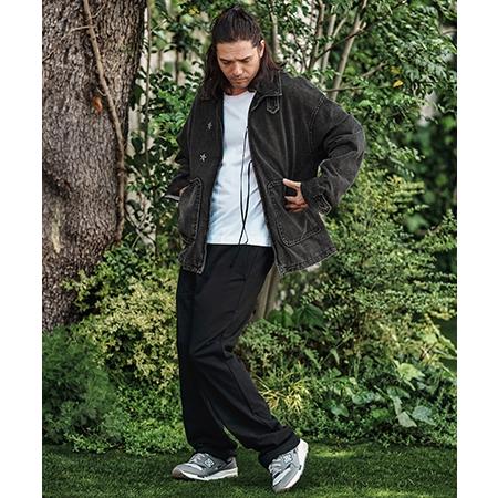 CAMBIO（カンビオ） 【】Heavy Weight Indigo Sweat Poncho Like