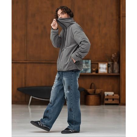 CAMBIO（カンビオ） 【】Wave Zipper Reversible Jacket リバーシブル