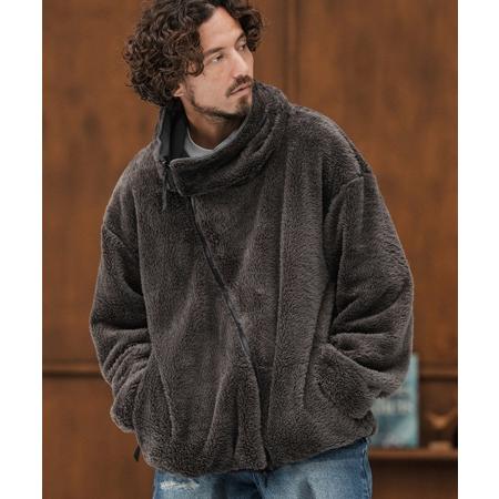 CAMBIO（カンビオ） 【】Wave Zipper Reversible Jacket リバーシブル