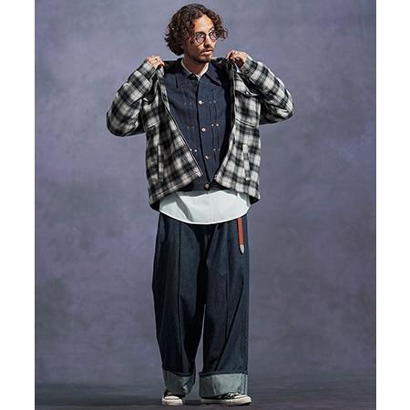 Jih Nunc（ジーヌンク） 【】10ozデニムショートジャケット(JIH-R1102