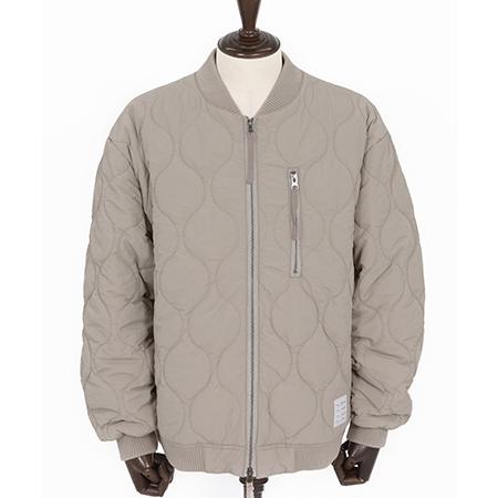 wjkキルティングジャケット wjk 【wjk reluxe】gourd quilting MA-1 type blouson キルティング