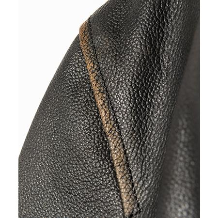 【glamb(グラム)】High Neck Leather Jacket ハイネックレザージャケット(GB0425-JKT01)の画像