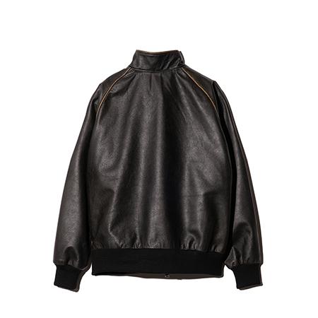 【glamb(グラム)】Leather Bomber Jacket レザーボマージャケット(GB0425-JKT04)の画像