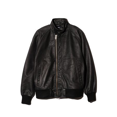 【glamb(グラム)】Leather Bomber Jacket レザーボマージャケット(GB0425-JKT04)の画像