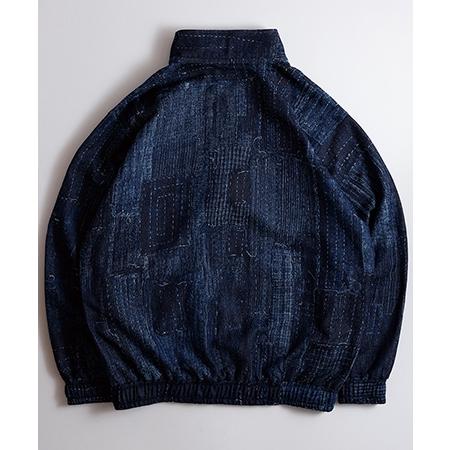 【FDMTL(ファンダメンタル)】BORO TRACK JACKET RINSE トラックジャケット(FA26JK17R)の画像