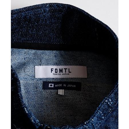 【FDMTL(ファンダメンタル)】BORO TRACK JACKET RINSE トラックジャケット(FA26JK17R)の画像