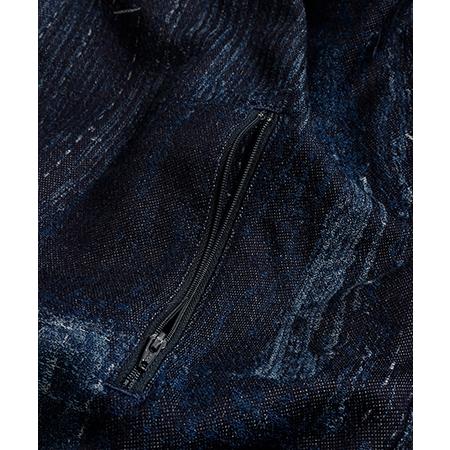 【FDMTL(ファンダメンタル)】BORO TRACK JACKET RINSE トラックジャケット(FA26JK17R)の画像