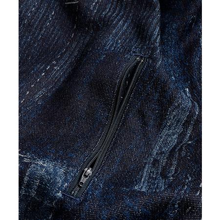 【FDMTL(ファンダメンタル)】BORO TRACK JACKET RINSE トラックジャケット(FA26JK17R)の画像