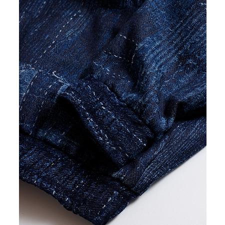 【FDMTL(ファンダメンタル)】BORO TRACK JACKET RINSE トラックジャケット(FA26JK17R)の画像