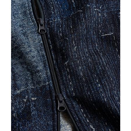 【FDMTL(ファンダメンタル)】BORO TRACK JACKET RINSE トラックジャケット(FA26JK17R)の画像