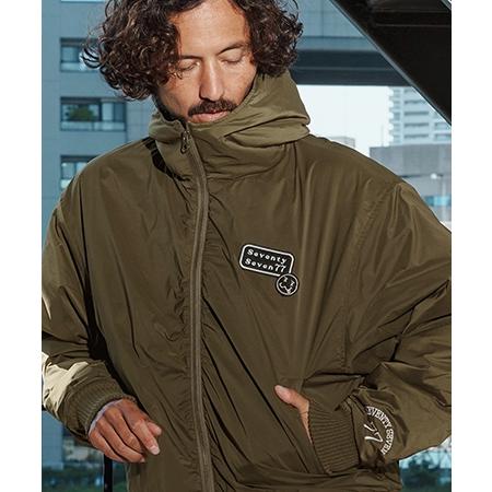 【seventy seven(セブンティセブン)】padding hoodie rib JKT 中綿ジャケット(7725W050)_10