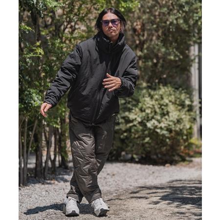 CAMBIO（カンビオ） 【】止水ZIPターンバックハイネック中綿ジャケット 