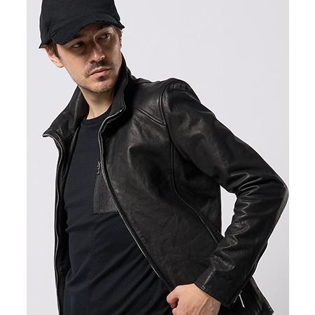 wjk 【wjk】stand riders(cow leather) スタンドライダースジャケット