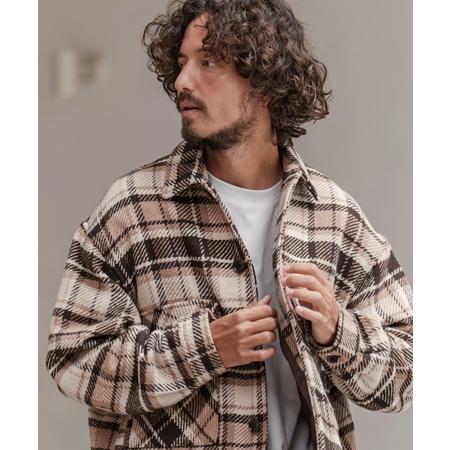 CAMBIO（カンビオ） 【】チェック柄CPOジャケット : CAMBIO - 通販