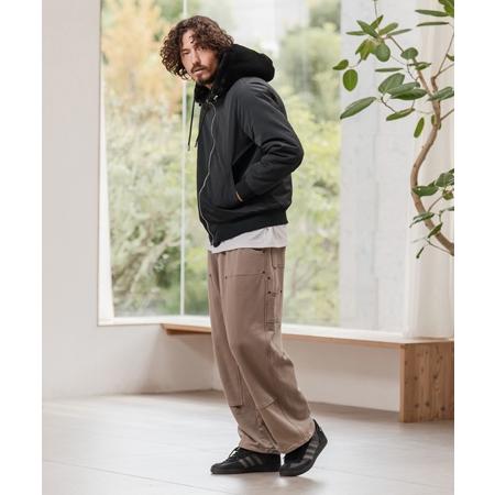 CAMBIO（カンビオ） 【】ファー×ナイロンリバーシブルブルゾン