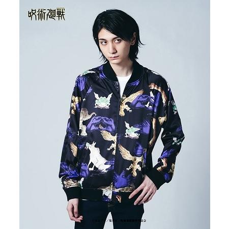 glamb 【glamb(グラム)】呪術廻戦 Fushiguro reversible ska JKT glamb 【glamb(グラム)】呪術廻戦 Fushiguro reversible ska JKT