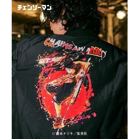 glamb 【glamb(グラム)】 チェンソーマン Chainsaw Devil MA-1 glamb 【glamb(グラム)】 チェンソーマン Chainsaw Devil MA-1