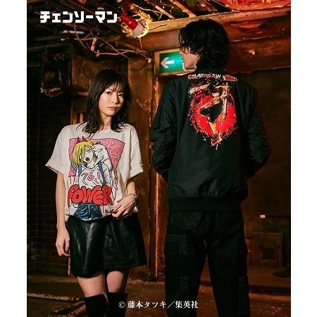 チェンソーマン glamb チェンソーデビル MA-1ジャケット 一番くじ レゼ チェンソーマン【glamb】MA1ジャケット | チェンソーマン | アニメ