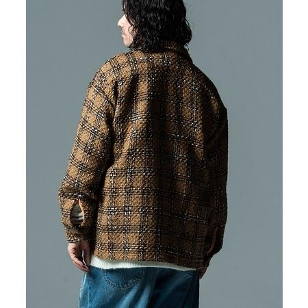 glamb(グラム)】Tweed Safari JKT ツイードサファリジャケット(GB0422