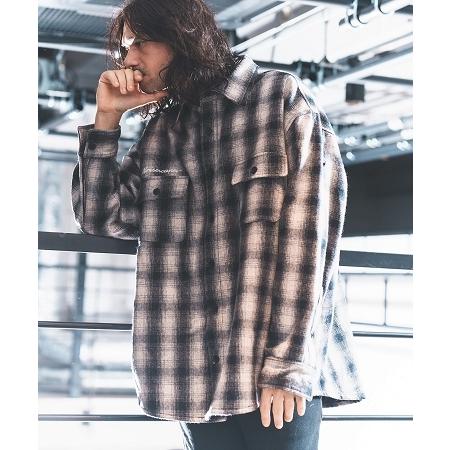 NOISESCAPE(ノイズスケープ)】Plaid CPO(Chief petty officer)design