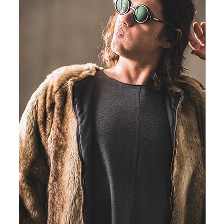 GLIMCLAP 【GLIMCLAP(グリムクラップ)】Fake fur collarless