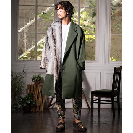 【ANGENEHM(アンゲネーム)】Different materials combination coat コート(AG01-028acd)｜cambio｜12