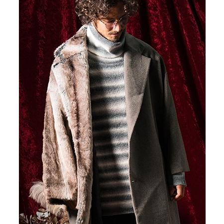 【ANGENEHM(アンゲネーム)】Different materials combination coat コート(AG01-028acd)｜cambio｜06