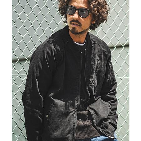 felkod（フィルコッド） 【】Stretch Denim MA-1 ジャケット(F23F010