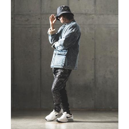 GLIMCLAP 【GLIMCLAP(グリムクラップ)】Denim × boa band collar