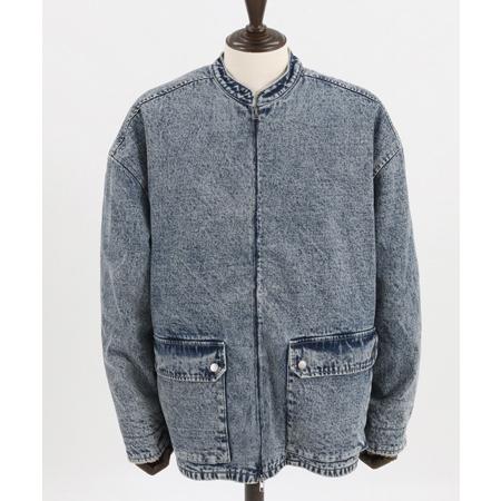 GLIMCLAP 【GLIMCLAP(グリムクラップ)】Denim × boa band collar