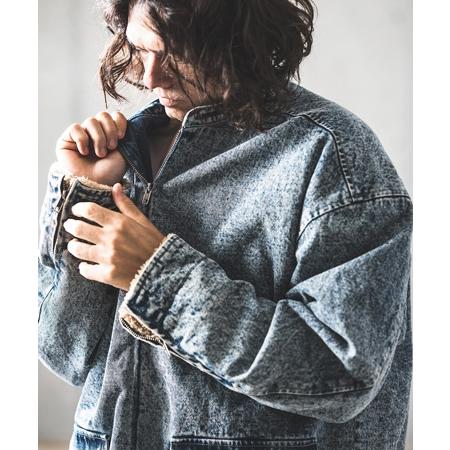 GLIMCLAP 【GLIMCLAP(グリムクラップ)】Denim × boa band collar