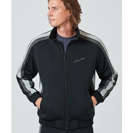アカンサス レザートラックジャケット レザージャージ ACANTHUS x muta MARINE Leather Coaches Jacket – muta Online Store