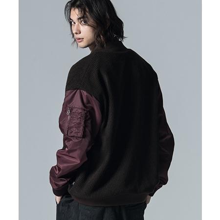 glamb（グラム） 【】Knit Body MA-1 ニットボディエムエーワン(GB0124