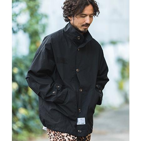CAMBIO（カンビオ） 【】Oversized Typewriter Military Stand Collar