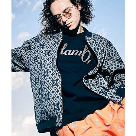 glamb 【glamb(グラム)】 Glitter Monogram Jersey グリッター glamb 【glamb(グラム)】 Glitter Monogram Jersey グリッター