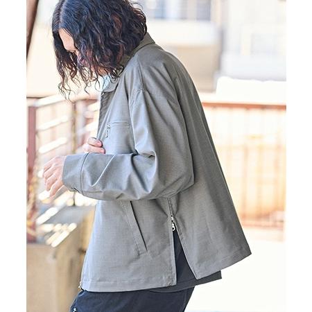 CAMBIO（カンビオ） 【】裏レオパード柄スイングトップジャケット