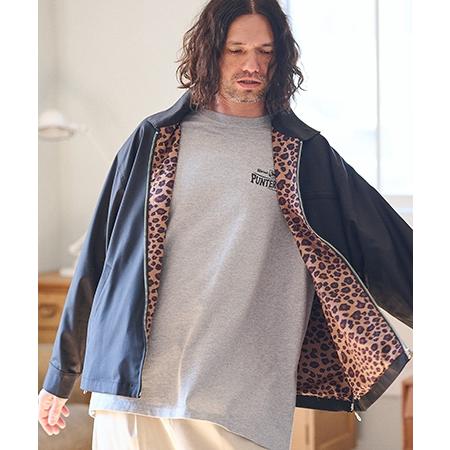 CAMBIO（カンビオ） 【】裏レオパード柄スイングトップジャケット