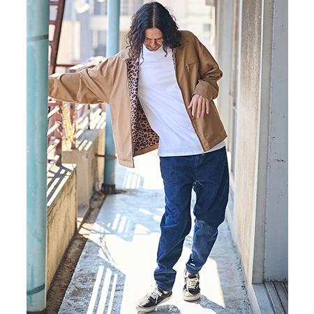 CAMBIO（カンビオ） 【】裏レオパード柄スイングトップジャケット