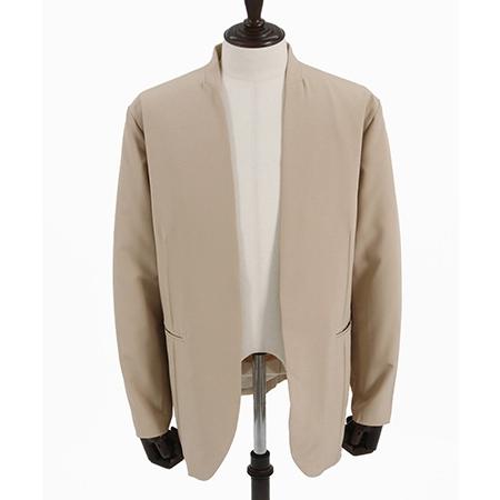 CAMBIO 【CAMBIO(カンビオ)】ピンタック入りストレッチ裏ストライプ