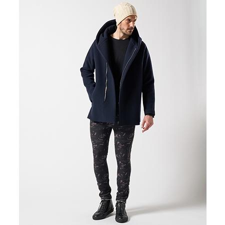 【wjk】 zip witch coat フーデッドコート(1873 wo06e)の画像