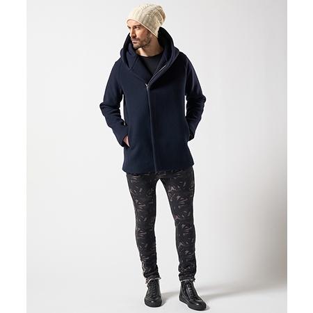 【wjk】 zip witch coat フーデッドコート(1873 wo06e)の画像