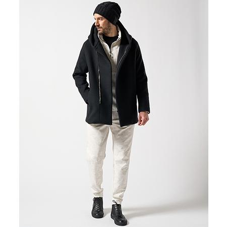 【wjk】 zip witch coat フーデッドコート(1873 wo06e)の画像