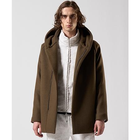 【wjk】 zip witch coat フーデッドコート(1873 wo06e)の画像