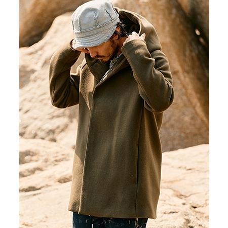 【wjk】 zip witch coat フーデッドコート(1873 wo06e)の画像